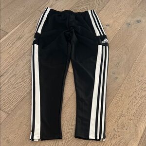 adidas Black and White Kids Sweatpants